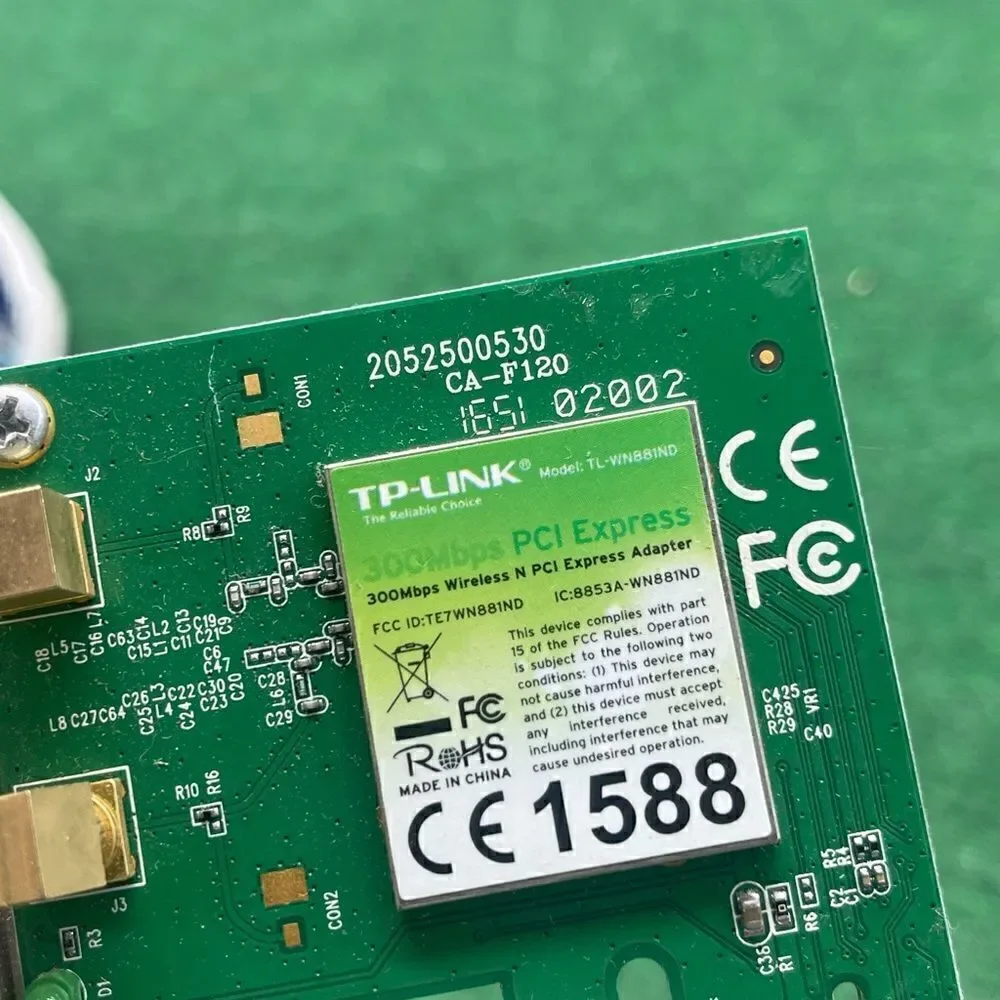 TP Link 300 mbps wirelesd N PCI express adapter - Picture 2 of 2